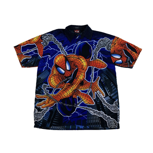 2001 Spiderman Button Up
