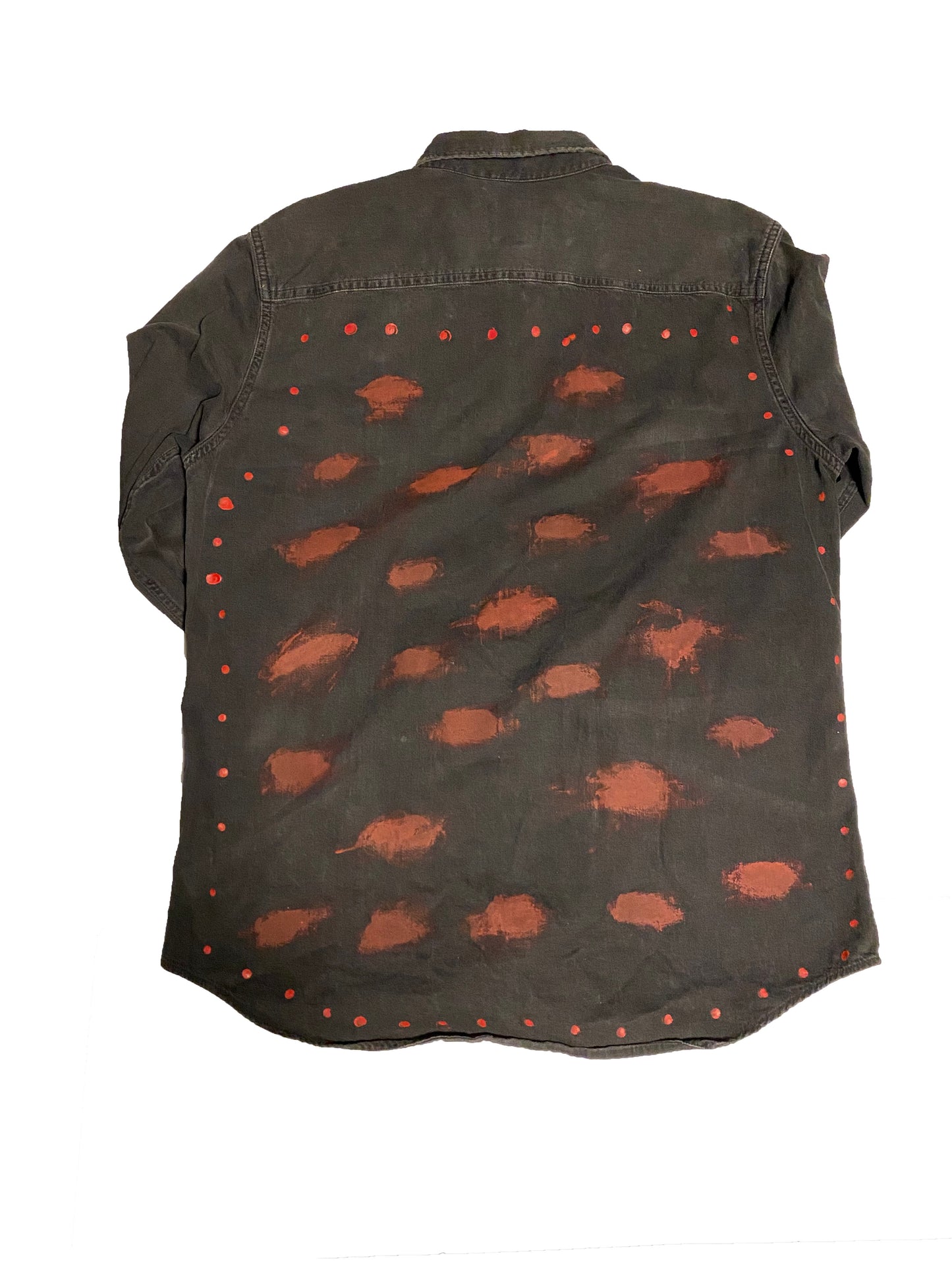 "BLOODY" Button Up