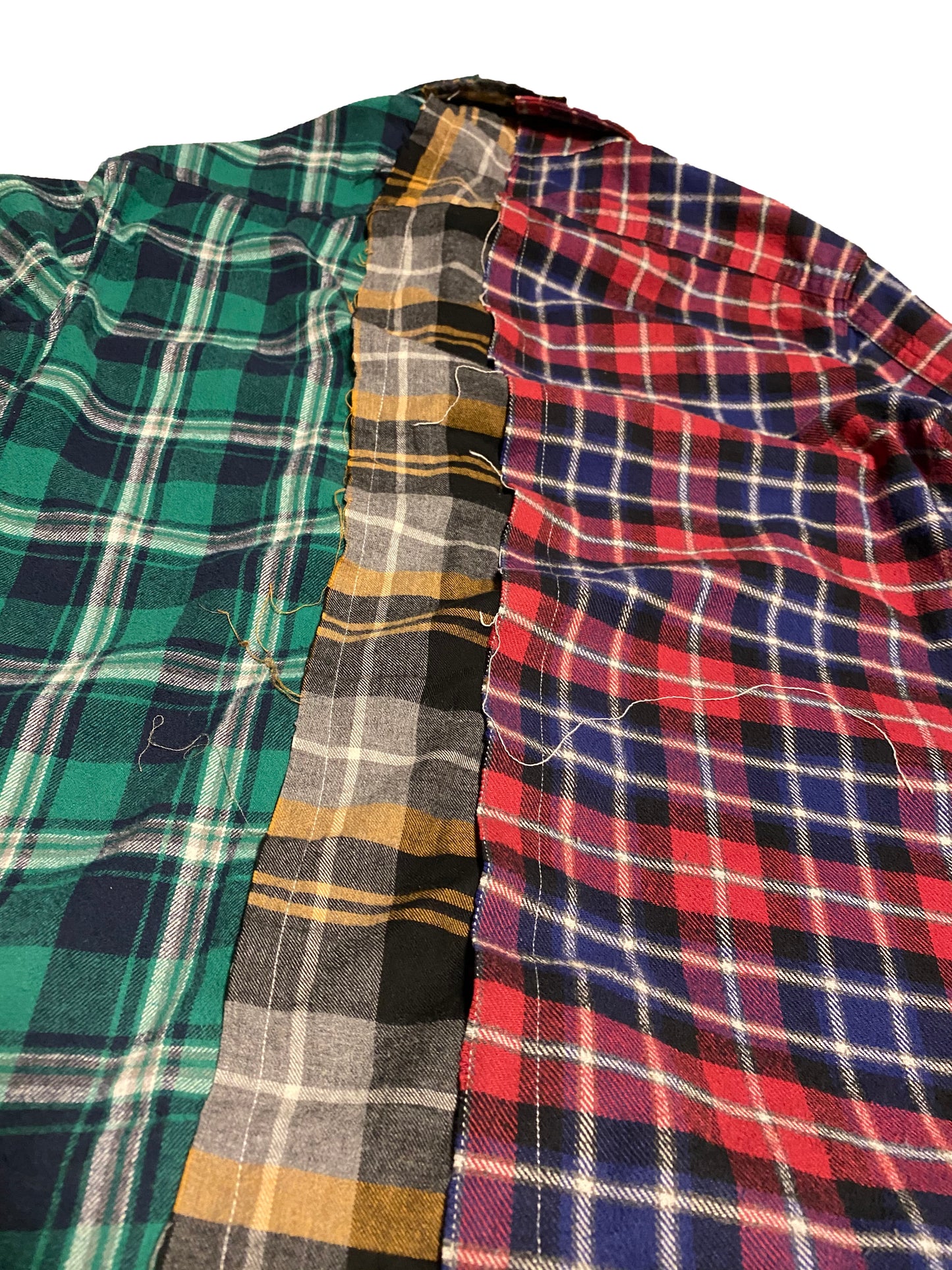 "PIECES" Flannel Button Up