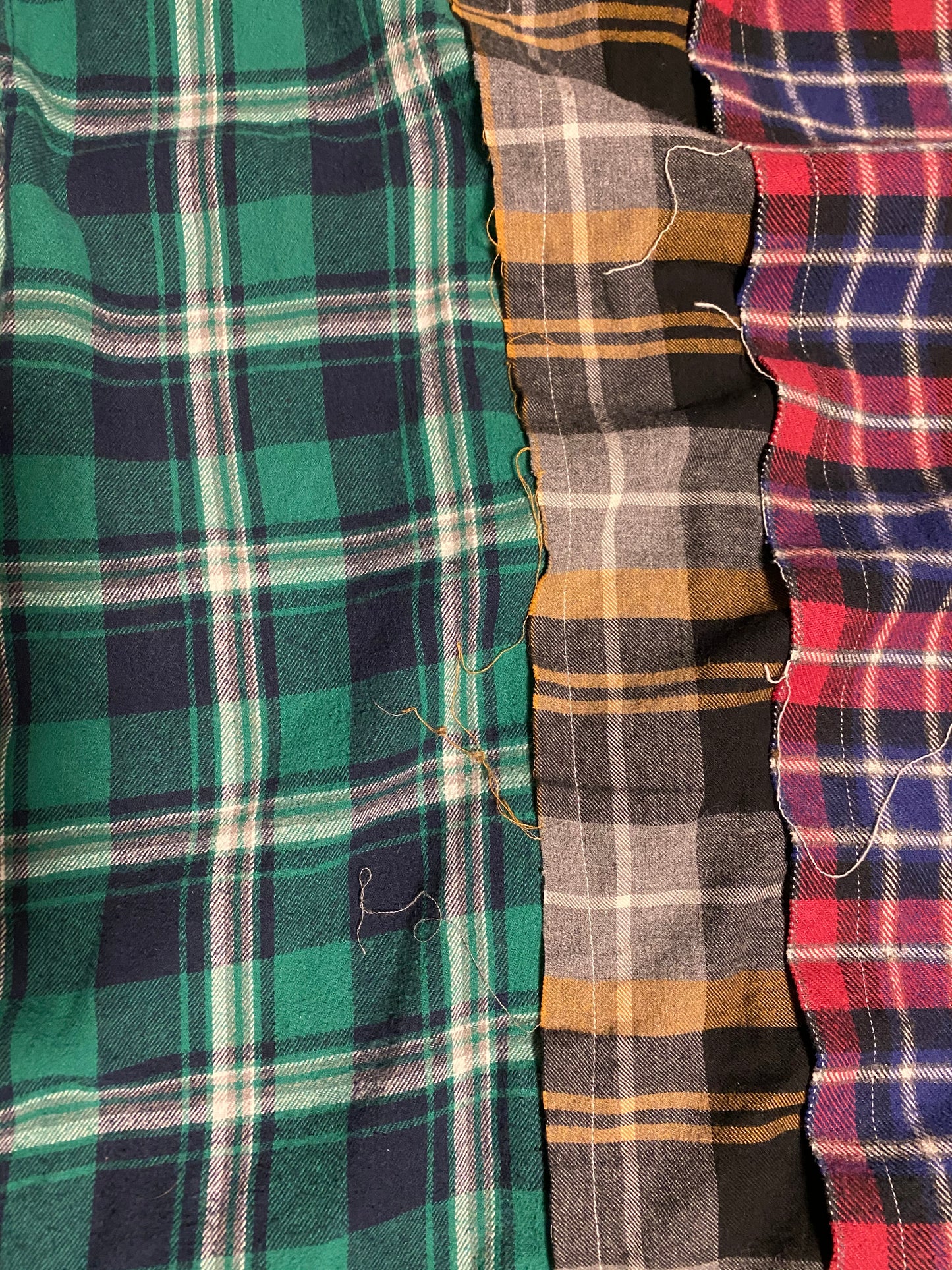 "PIECES" Flannel Button Up