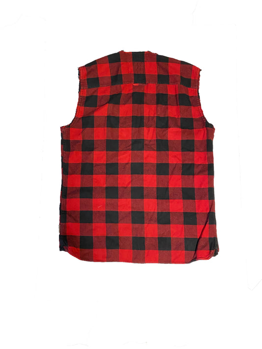 "PUNK" Flannel Vest