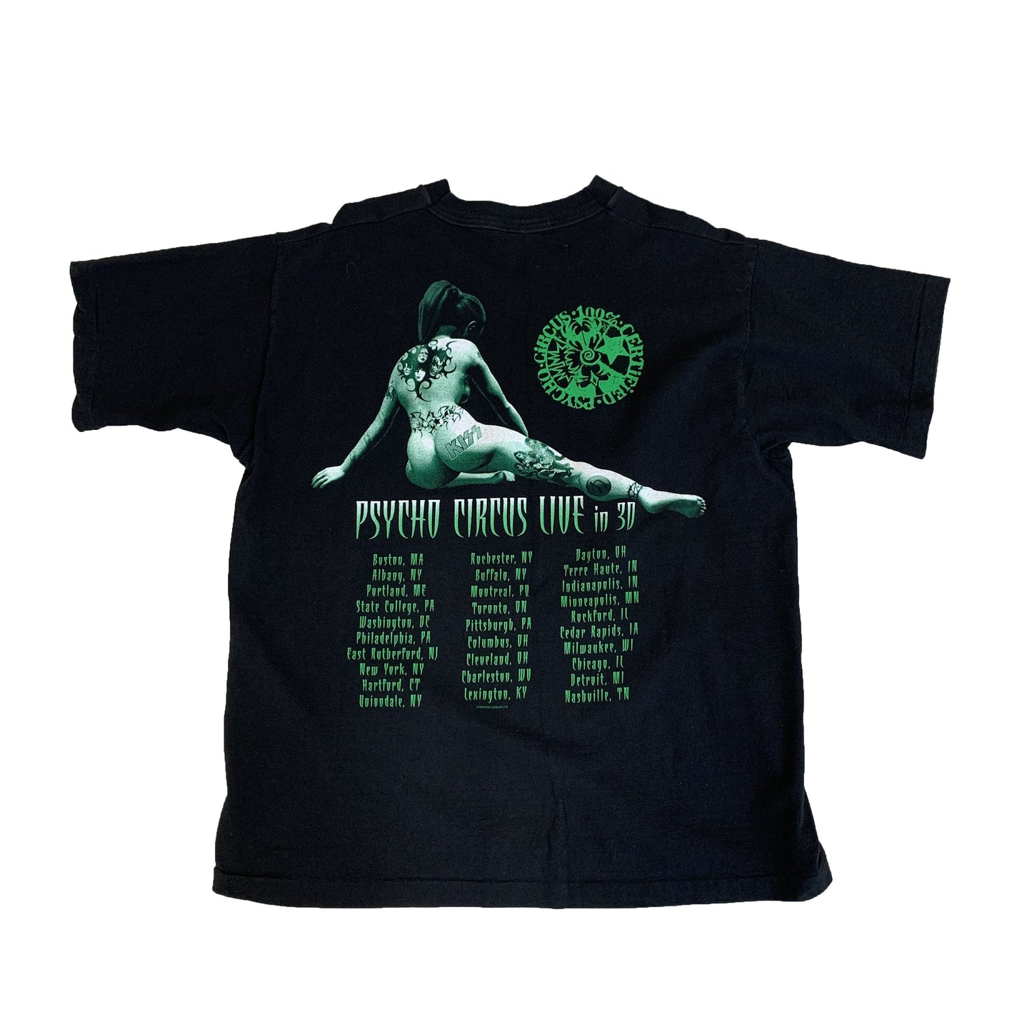 1988 KISS Psycho Circus Live Your Tee
