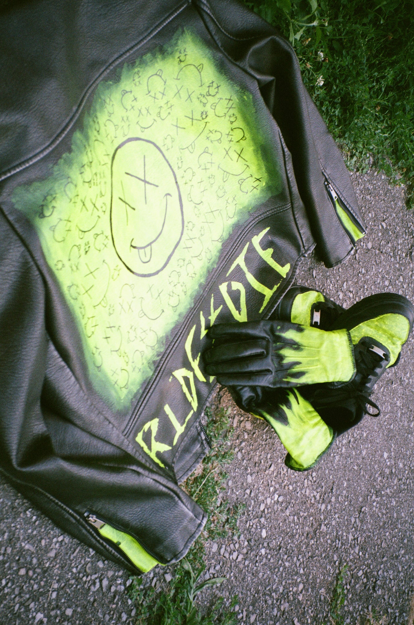 "RIDE" Biker Jacket