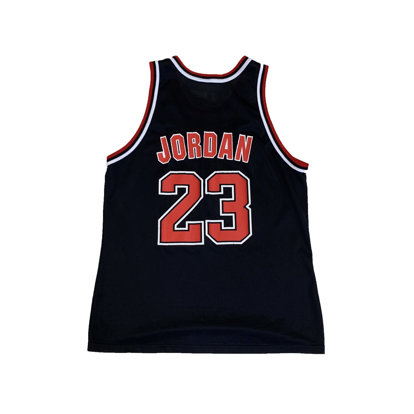 1990s Chicago Bulls Champion Jordan Jersey (Black)